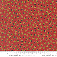 Sallys Stitches Clover Turkey Red Yardage by Betsy Chutchian for Moda Fabrics | 31713 12