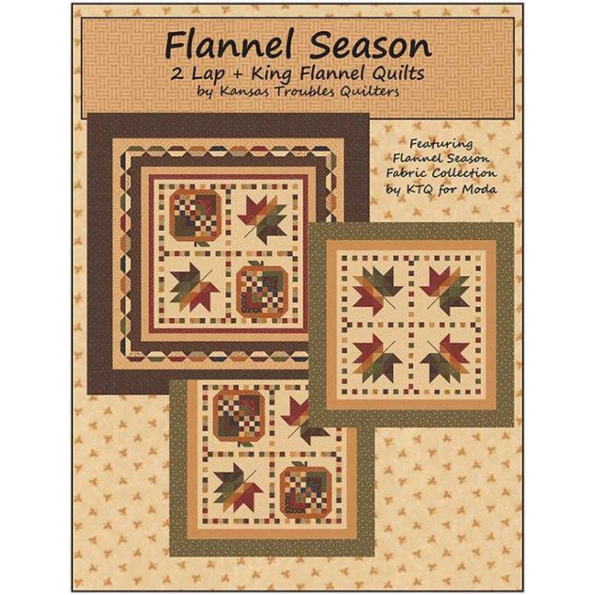 Flannel Season Quilt Pattern by Kansas Troubles Quilters | KT 26149