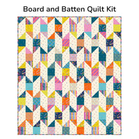 Board and Batten Custom Quilt Kit With Washi Plus by Rashida Coleman Hale | Quilt Size 56" x 64"