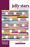 Jelly Stars Custom Quilt Kit With Flower Patches by Amarilys Henderson | Pattern by Modernly Morgan