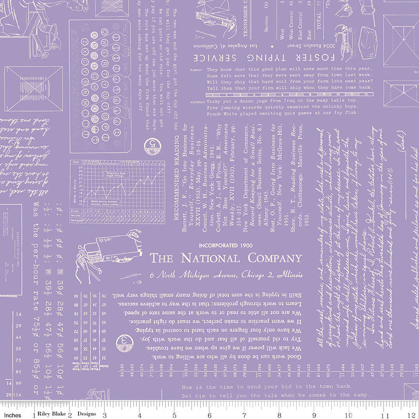 TYPE/ography Taffy Yardage by Lori Holt of Bee in My Bonnet for Riley Blake Designs | C16850-TAFFY