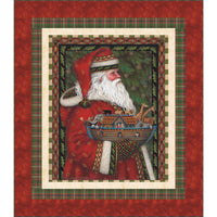 PRESALE Santa and Ark Panel Quilt Kit With Picture a Christmas II by the RBD Designers | KT-17980