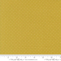 PRESALE Butternut and Sage Pindot Citron Yardage by Fig Tree & Co for Moda Fabrics | 35446 12