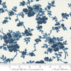 Shoreline Cream Navy Getaway Yardage by Camille Roskelley for Moda Fabrics |55306 24