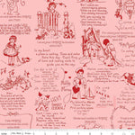 All My Heart Pink All Your Heart Yardage by J Wecker Frisch for Riley Blake Designs |C14136 PINK