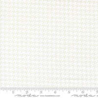 PRESALE Poinsettia and Pear Houndstooth Cloud White Yardage by Sherri & Chelsi for Moda Fabrics | 37718 11