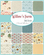 Sale! Willow's Farm Layer Cake 10 inch Stacker by Deb Strain for Moda Fabrics Willow Farm Precut Fabric | 42 Precut Pieces 56100LC