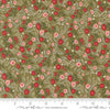 PRESALE Berry And Pine Christmas Posies Sage Yardage by Lella Boutique for Moda Fabrics | 5241 12