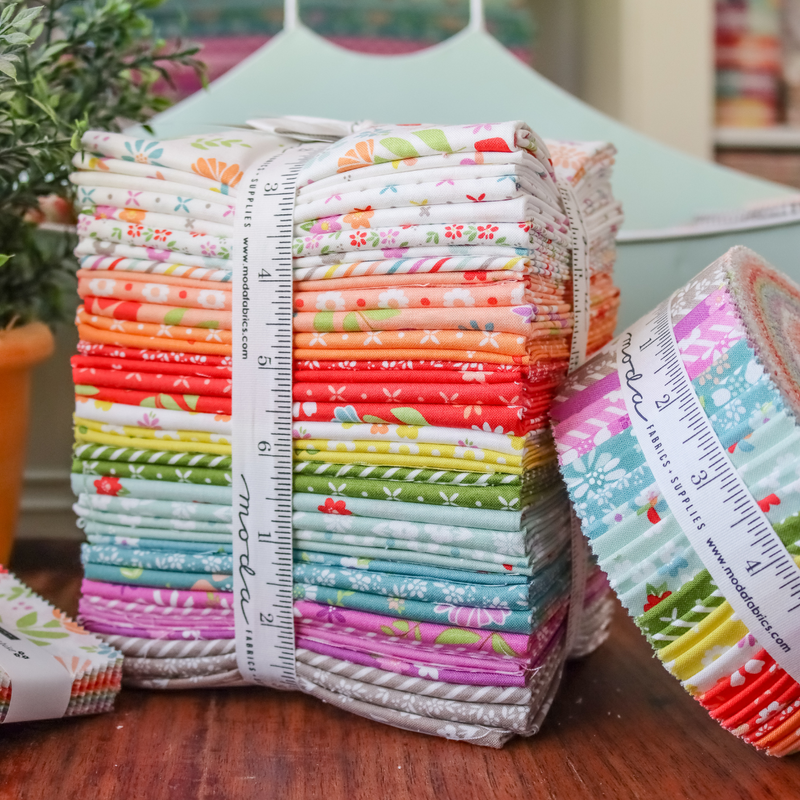 Laguna Sunrise Fat Quarter Bundle by Sherri & Chelsi for Moda Fabrics | 36 Precut Pieces | 37680AB