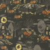 Home Sweet Haunt Haunted Forest Charcoal Yardage by Stacy Iest Hsu for Moda Fabrics | 20912 16
