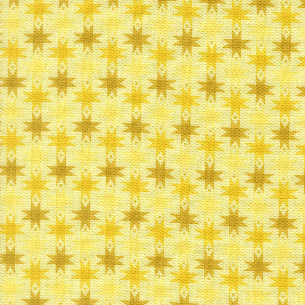 PRESALE Popcorn Ribbon Stars Sunshine Yardage by Elizabeth Hartman for Moda Fabrics | 51281 13