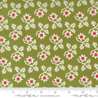 PRESALE Buon Natale Woodcut Christmas Pine Yardage by Fig Tree & Co for Moda Fabrics | 35402 16