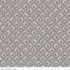 PRESALE Ink & Ivory Flower Trellis Gray Yardage by the RBD Designers for Riley Blake Designs | C16912-GRAY