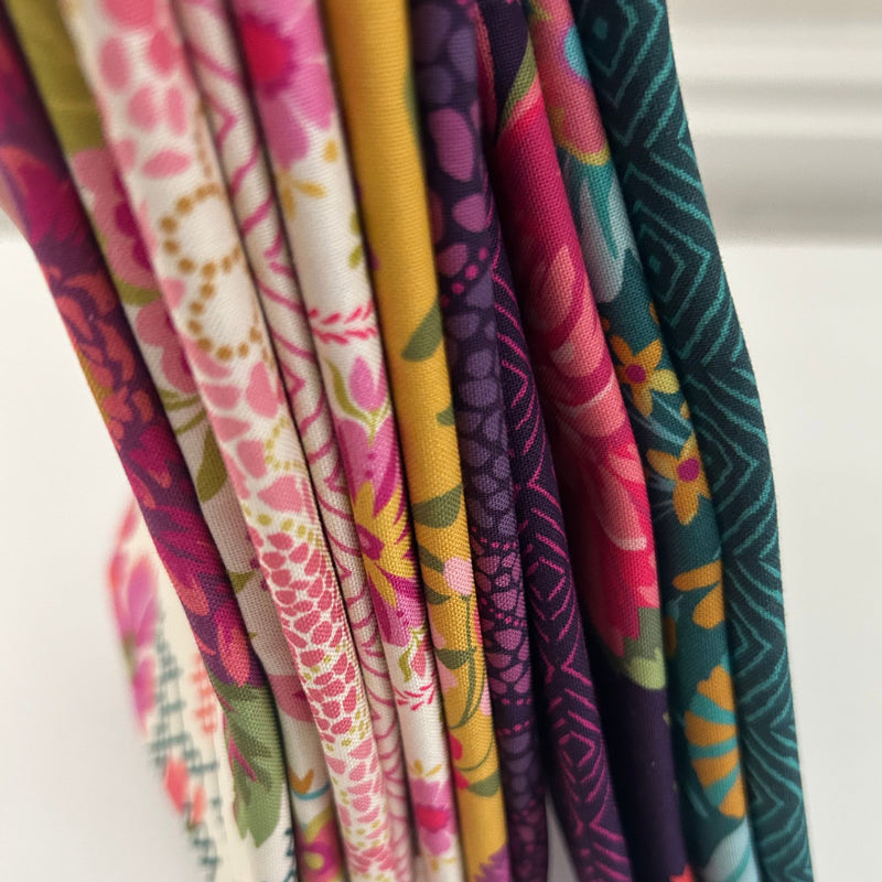 Parlor Custom Fat Quarter Bundle by Crystal Manning for Moda Fabrics | 11 FQs