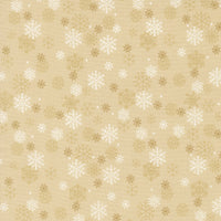 Holiday Cheer Snow Flurry Natural Yardage by Stacy Iest Hsu for Moda Fabrics | 20976 11