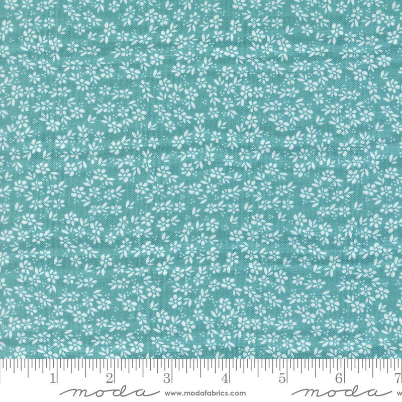 Laguna Sunrise Harbor Teal Yardage by Sherri & Chelsi for Moda Fabrics | 37685 18