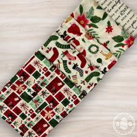 Charming Christmas Custom Fat Quarter Bundle Cloud by Kelsey Carlson for Riley Blake Designs | 5 Precut Fat Quarters