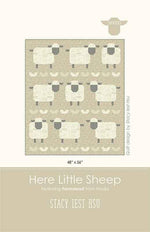 Here Little Sheep Quilt Pattern by Stacy Iest Hsu Designs | Quilt Size 48" x 56" | SIH 100