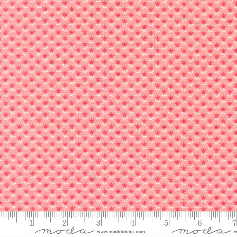 A Cat Named Stitch June Blush Yardage by Camille Roskelley for Moda Fabrics | 55347 17