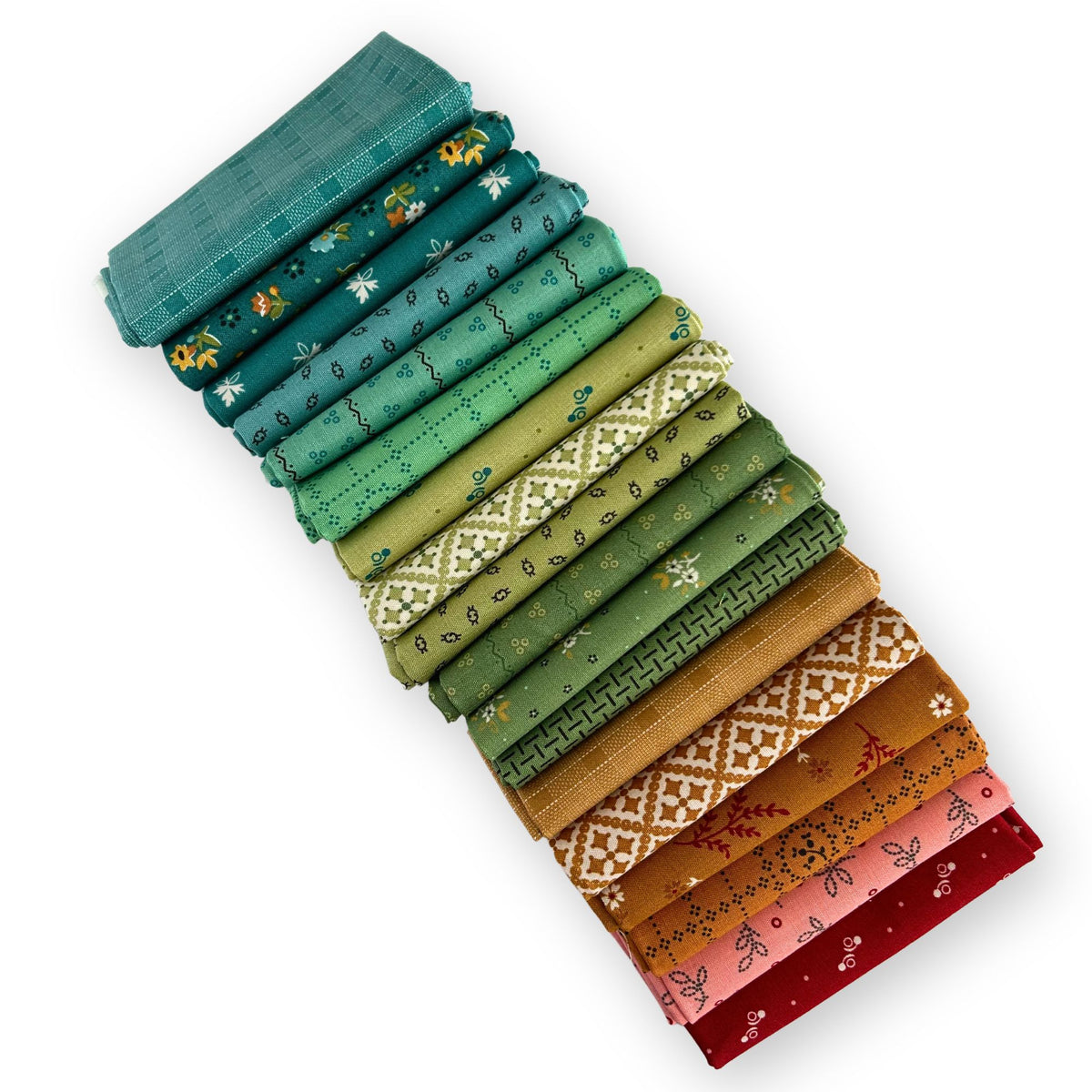 Fat Quarter Bundle | Gentler Times by Lori Holt of Bee in My Bonnet | 18 Fat Quarters | Curated Bundle