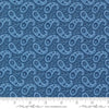 Grand Haven Bandana Paisley Nautical Blue Yardage by Minick & Simpson for Moda Fabrics | 14986 18