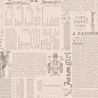 PRESALE Farmers Daughter Farm Life Background Rustic Yardage by Lori Holt of Bee in My Bonnet for Riley Blake Designs | C17190-RUSTIC