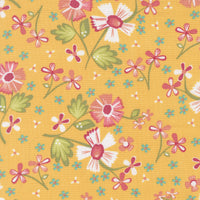 PRESALE In The Garden Garden Flowers Goldenrod Yardage by Corey Yoder for Moda Fabrics| 29230 18