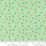 Strawberry Lemonade Mint Poppies Yardage by Sherri and Chelsi for Moda Fabrics |37674 17