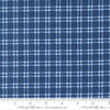 PRESALE Blueprint Plaid Navy Yardage by Camille Roskelley for Moda Fabrics | 55332 16
