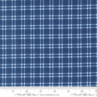 PRESALE Blueprint Plaid Navy Yardage by Camille Roskelley for Moda Fabrics | 55332 16