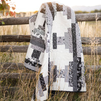 PRESALE Tailor Made Custom Quilt Kit With Ink & Ivory by the RBD Designers | Quilt Size 64 1/2" x 64 1'2" (FREE PATTERN)