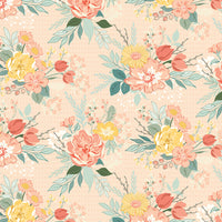 PRESALE New Beginnings Main Blush Yardage by Sandy Gervais for Riley Blake Designs | C15750-BLUSH