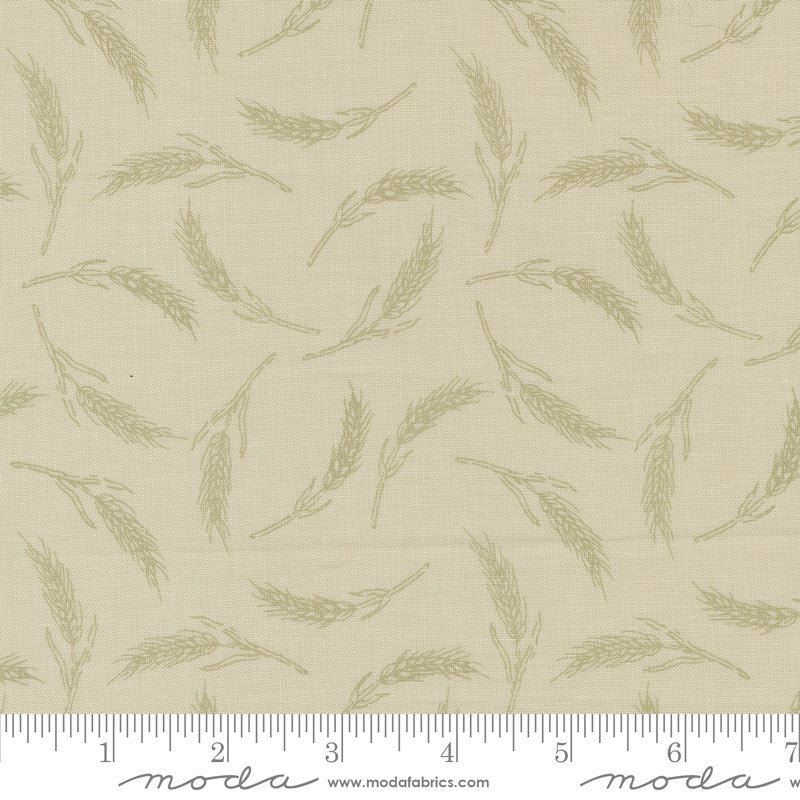 Farmstead Fields Of Gold Linen Yardage by Stacy Iest Hsu for Moda Fabrics | 20905 12