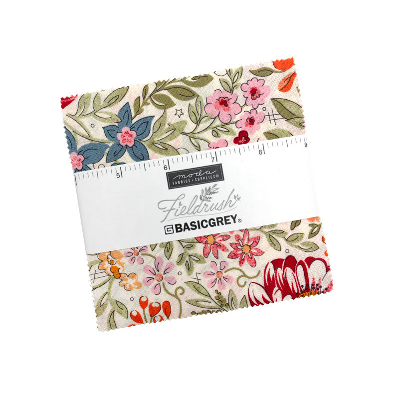 PRESALE Fieldrush Charm Pack 5" Bundle by BasicGrey for Moda Fabrics | 42 Pcs | 30780PP