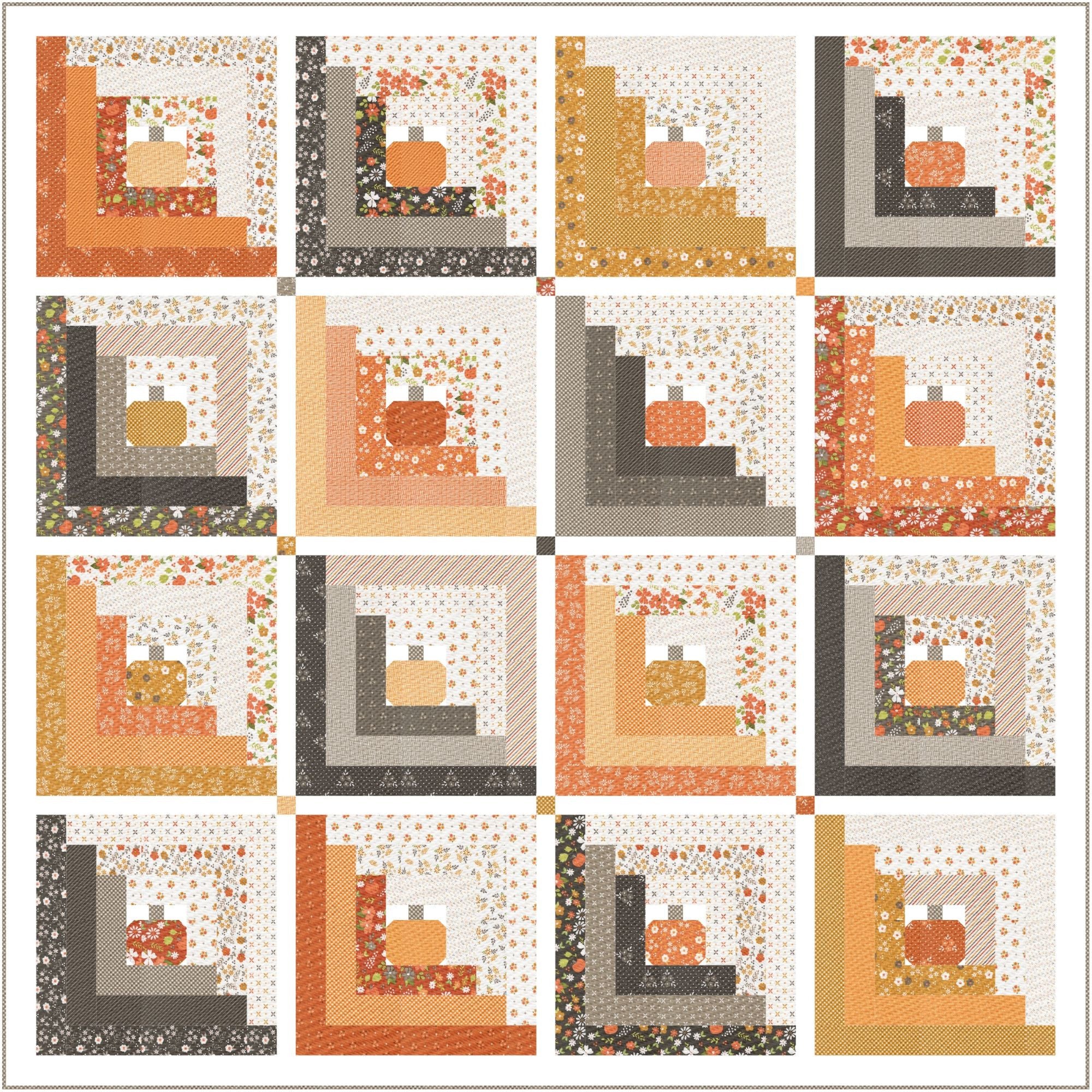 PRESALE Corn Maze Quilt Kit With Birch and Willow by Sherri & Chelsi for Moda Fabrics | Quilt Size 72 1/2” x 72 1/2”