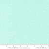 Lighthearted Aqua Heart Dot Yardage by Camille Roskelley for Moda Fabrics |55298 13