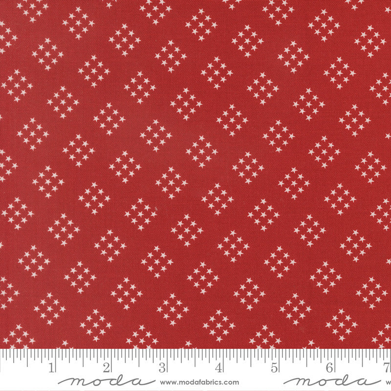 Independence Day Stars Red Yardage by Sweetwater for Moda Fabrics | 55726 23