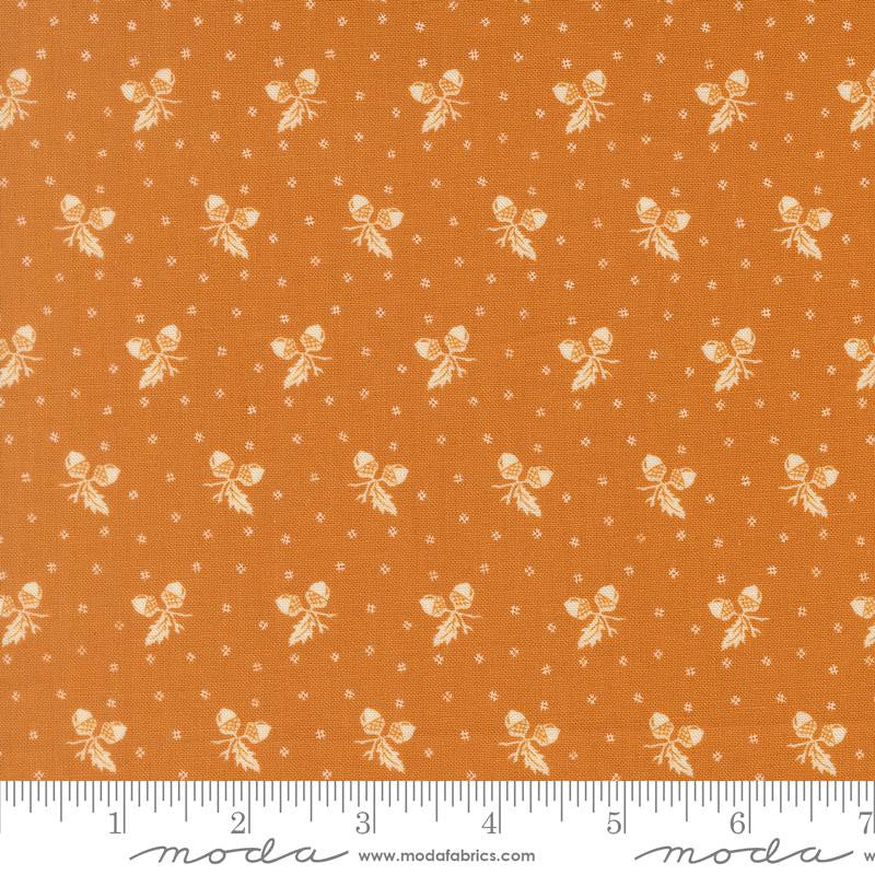 PRESALE Butternut and Sage Acorn Medley Butterscotch Yardage by Fig Tree & Co for Moda Fabrics | 35445 17