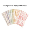 PRESALE TYPE/ography Backgrounds Custom Half Yard Bundle by Lori Holt of Bee in My Bonnet for Riley Blake Designs | 12 Pcs