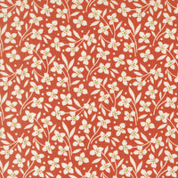 Summers End Forget Me Not Persimmon Yardage by Fig Tree & Co for Moda Fabrics | 35435 16