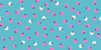 PRESALE Strawberry Turquoise Strawberry Toss Yardage by Kimberly Kight for Ruby Star Society | RS3085 20
