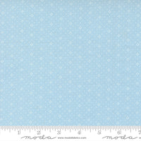 PRESALE Rosie Eyelet Forget Me Not Yardage by Fig Tree & Co for Moda Fabrics | 20488 126