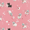 PRESALE Funny Valentine Kitty Ballerina Yardage by Lizzy House for Moda Fabrics | 37140 25