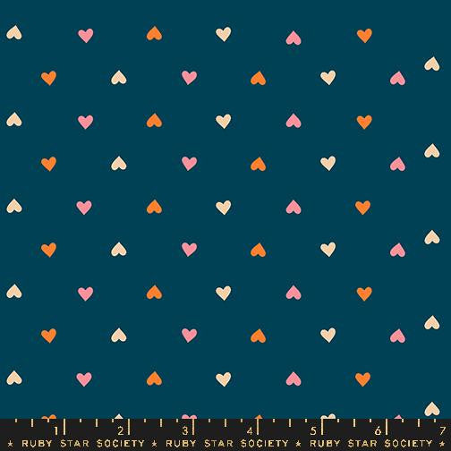 Juicy Hearts Galaxy Yardage by Melody Miller for Ruby Star Society | Ruby Star Cottons | RS0091 15