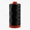 50wt Black Cotton Thread 100% Cotton Mako Thread Aurifil Large Spool 1422 Yards MK50 2692