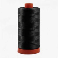 50wt Black Cotton Thread 100% Cotton Mako Thread Aurifil Large Spool 1422 Yards MK50 2692