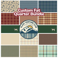 Plaid-Venture Club Custom Fat Quarter Bundle by The RBD Designers for Riley Blake Designs | 13 Fat Quarters