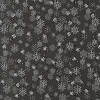Holiday Cheer Snow Flurry Midnight Yardage by Stacy Iest Hsu for Moda Fabrics | 20976 20