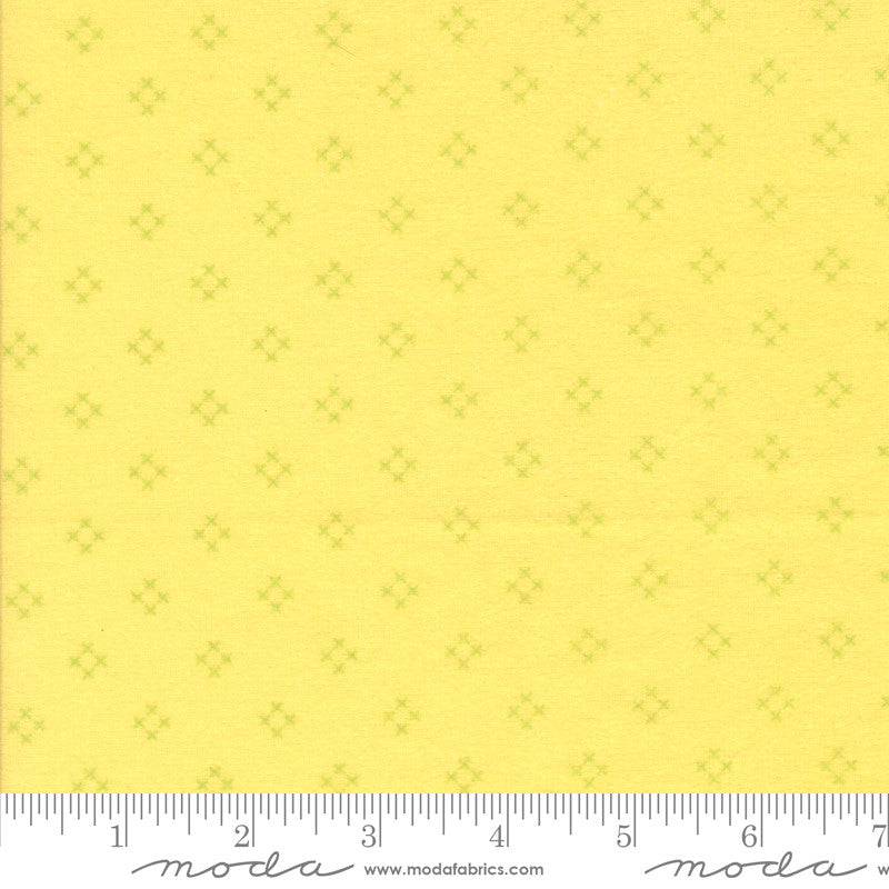 Sherbet Sunshine Flannel Diamond X Sunshine Yardage by Corey Yoder for Moda Fabrics | 29225 17F