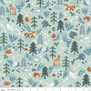 Twilight Creatures Main Mint Yardage by Natàlia Juan Abelló for Riley Blake Designs | C15360-MINT